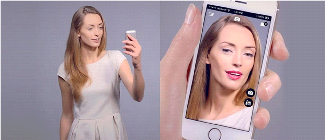 Aplikacja Oriflame Make-up Wizard wirtualny makijaż