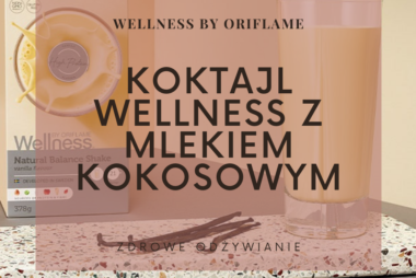 Koktajl Wellness by Oriflame z mlekiem kokosowym