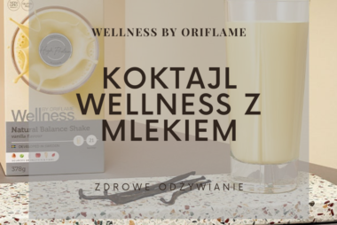 Koktajl Wellness by Oriflame z mlekiem
